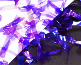Fine FlashBack Strips, 3 mm, Violet / 72